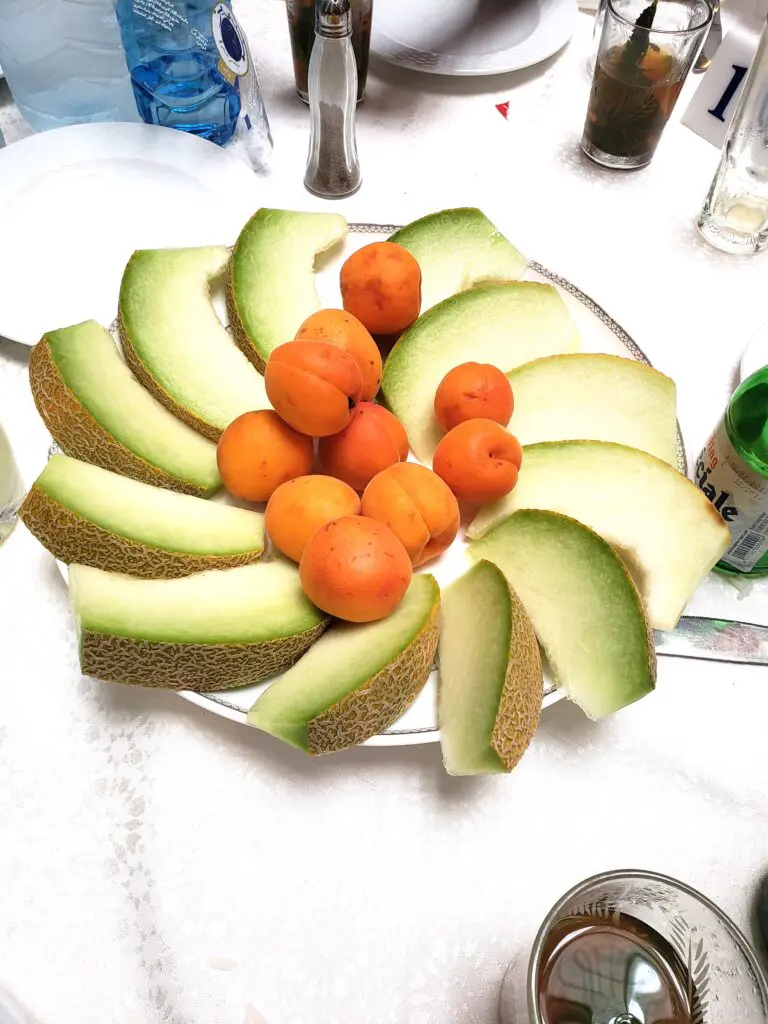 Fruit platter, Morocco