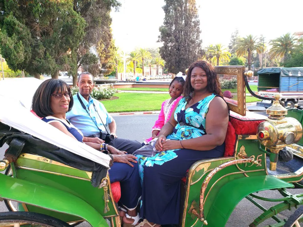 Carriage ride Marrakech
