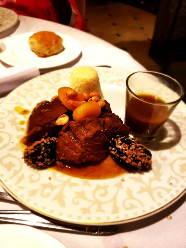 Moroccan meal