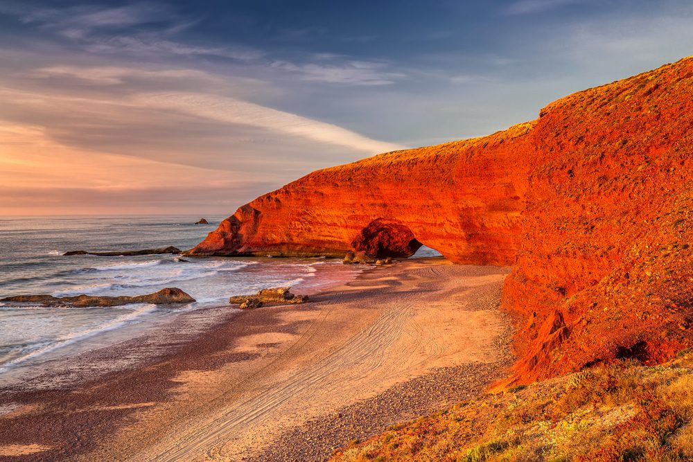 beaches in morocco