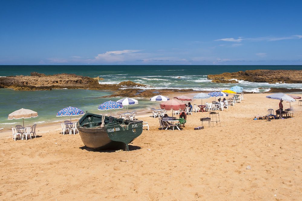 Beaches in morocco