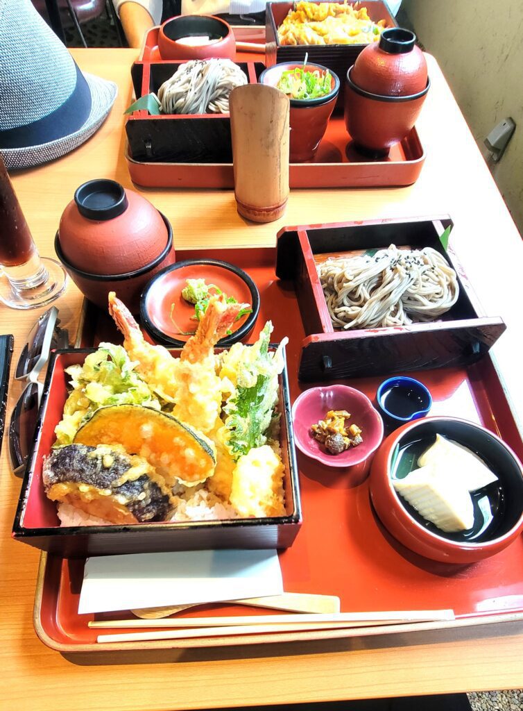 Our lunch in Kyoto