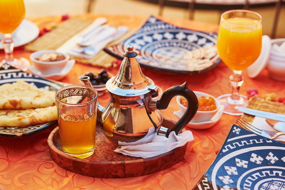 mint tea in marrakech