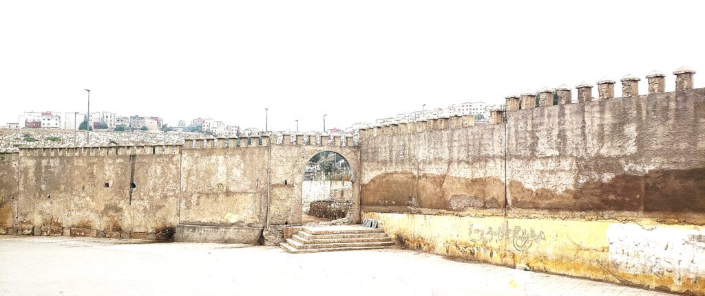 The walls of the old city of Fes