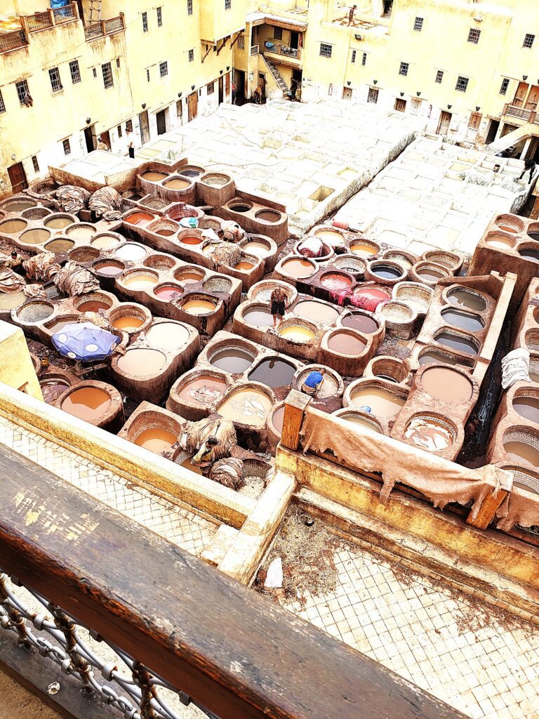 Tannery in Fes